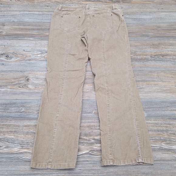 London Jean Chino Stretch Tan Corduroy Pants - Picture 8 of 13